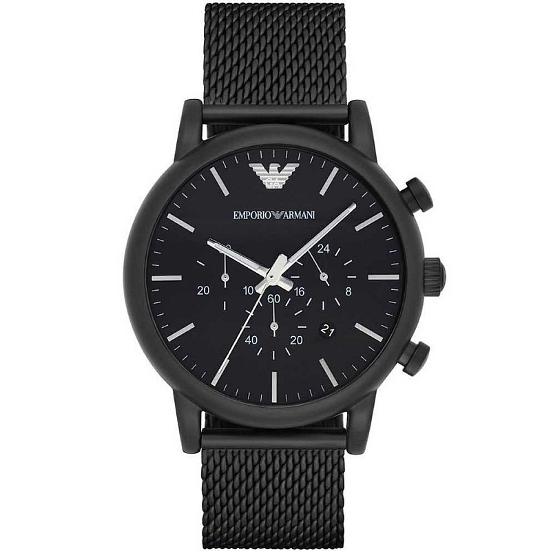 Giorgio armani men's emporio classic online chronograph